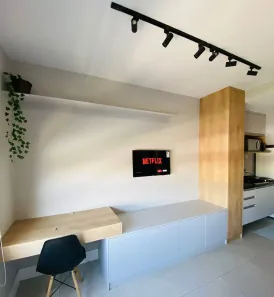 Apartamento com 1 Quarto para alugar, 25m² no Vila Zilda (Tatuapé), São Paulo