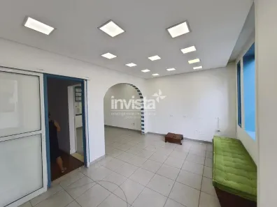 Sala Comercial para alugar, 70m² no Gonzaga, Santos