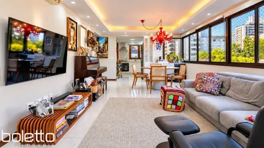 Apartamento com 3 Quartos à venda, 137m² no Petrópolis, Porto Alegre