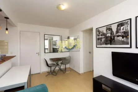 Flat com 1 Quarto à venda, 40m² no Vila Nova Conceição, São Paulo