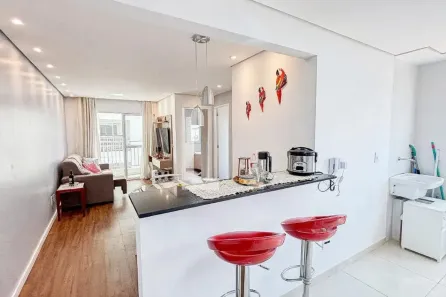 Apartamento com 2 Quartos à venda, 53m² no Jardim Santo Antônio, Santo André
