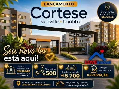 Apartamento com 2 Quartos à venda, 33m² no Cidade Industrial, Curitiba