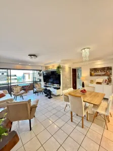 Apartamento com 3 Quartos à venda, 105m² no Jatiúca, Maceió