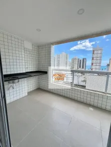Apartamento com 2 Quartos para alugar, 76m² no Caiçara, Praia Grande
