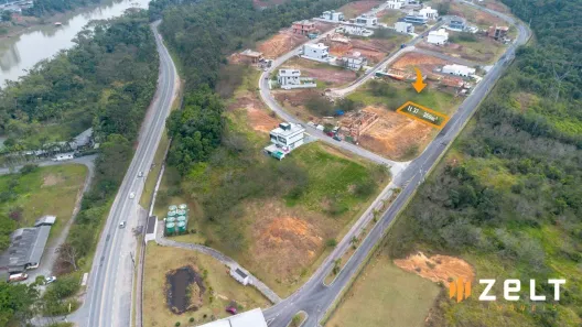 Lote/Terreno à venda, 359m² no Ponta Aguda, Blumenau