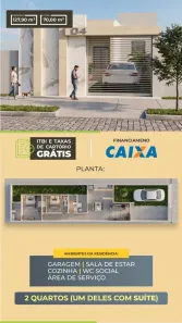 Casa com 2 Quartos à venda, 86m² no Zona de Expansão (Olhos D'Agua), Barra dos Coqueiros
