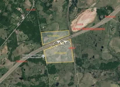 Lote/Terreno à venda, 310000m² no Fazenda Caxias, Seropédica