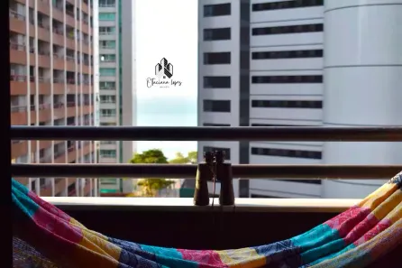 Flat com 1 Quarto à venda, 37m² no Meireles, Fortaleza