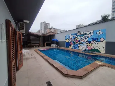 Casa com 3 Quartos para alugar, 110m² no Canto do Forte, Praia Grande