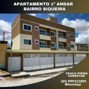 Apartamento com 2 Quartos à venda, 52m² no Siqueira, Fortaleza