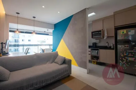 Apartamento com 1 Quarto à venda, 51m² no Chácara Santo Antônio (Zona Sul), São Paulo