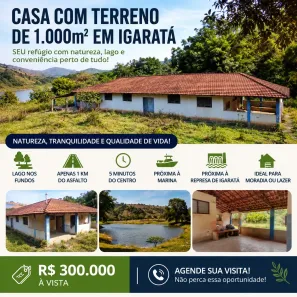 Fazenda/Sítio à venda, 1200m² no Águas de Igaratá, Igaratá