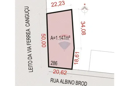 Lote/Terreno à venda, 1147m² no Três Vendas, Pelotas