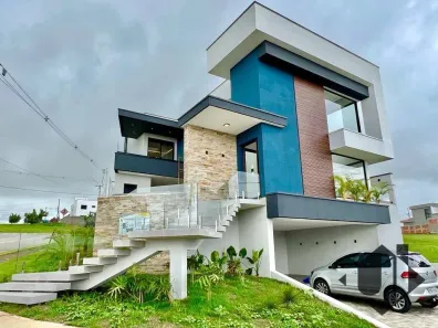 Casa de Condomínio com 3 Quartos para venda ou aluguel, 308m² no Loteamento Residencial Fazenda Casa Grande, Taubaté