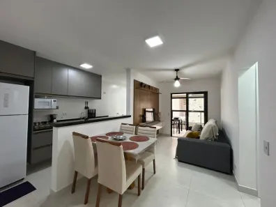 Apartamento com 1 Quarto para alugar, 70m² no Maracanã, Praia Grande