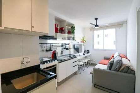 Apartamento com 1 Quarto à venda, 26m² no Santo Amaro, São Paulo