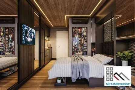 Apartamento com 1 Quarto à venda, 32m² no Jardim das Acácias, São Paulo