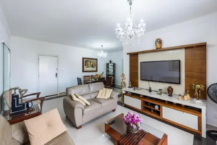 Apartamento com 2 Quartos para alugar, 137m² no Ponta da Praia, Santos