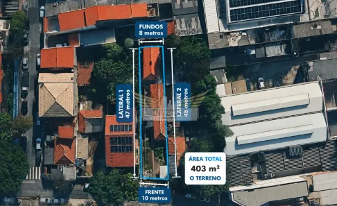 Lote/Terreno à venda, 175m² no Vila Alpina, São Paulo