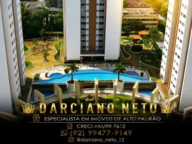 Apartamento com 3 Quartos para alugar, 106m² no Aleixo, Manaus