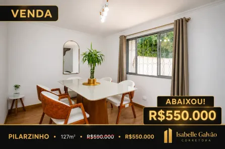 Sobrado com 3 Quartos à venda, 127m² no Pilarzinho, Curitiba