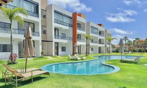 Apartamento com 2 Quartos à venda, 74m² no Porto das Dunas, Aquiraz