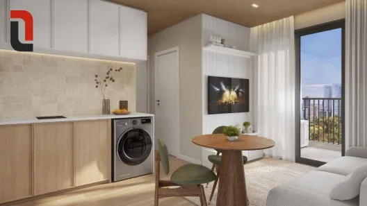 Apartamento com 2 Quartos à venda, 34m² no Centro, Curitiba
