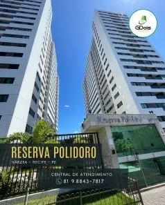 Apartamento com 3 Quartos à venda, 66m² no Várzea, Recife
