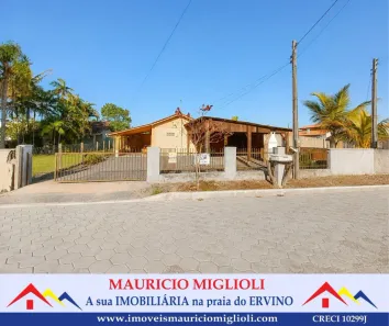 Casa com 2 Quartos à venda, 105m² no Praia do Ervino, São Francisco do Sul