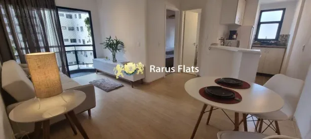 Flat com 1 Quarto para alugar, 34m² no Vila Nova Conceição, São Paulo