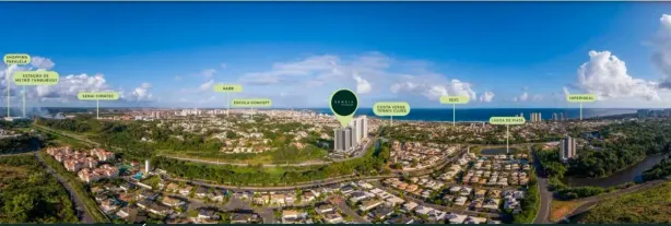Apartamento com 2 Quartos à venda, 64m² no Piatã, Salvador