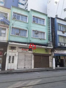 Prédio Comercial à venda, 405m² no Centro, Santos