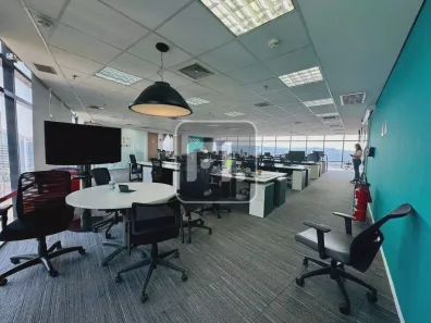 Sala Comercial para alugar, 513m² no Vila São Francisco (Zona Sul), São Paulo