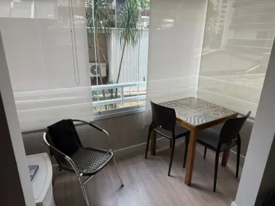 Apartamento com 1 Quarto para alugar, 50m² no Brooklin Paulista, São Paulo