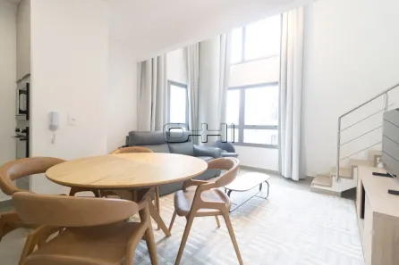 Apartamento com 1 Quarto para alugar, 61m² no Indianópolis, São Paulo
