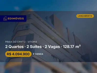 Apartamento com 2 Quartos à venda, 128m² no Praia do Canto, Vitória