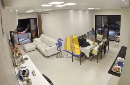 Apartamento com 3 Quartos para alugar, 121m² no Riviera, Bertioga