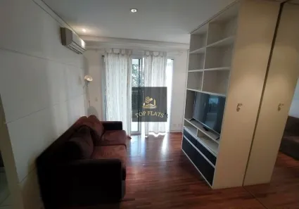 Flat com 1 Quarto para alugar, 46m² no Cidade Monções, São Paulo