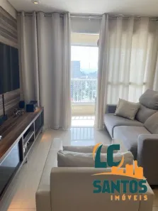 Apartamento com 3 Quartos à venda, 92m² no Paquetá, Santos