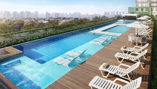Apartamento com 2 Quartos para alugar, 35m² no Presidente Altino, Osasco