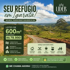 Lote/Terreno à venda, 600m² no Arujá 5, Arujá