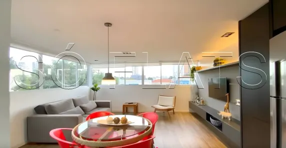 Flat com 1 Quarto à venda, 34m² no Chácara Santo Antônio (Zona Sul), São Paulo
