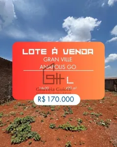 Lote/Terreno à venda, 420m² no Gran Ville, Anápolis