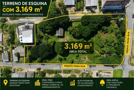 Lote/Terreno à venda, 3169m² no Lago Azul, Manaus