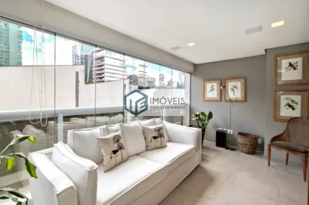 Apartamento com 1 Quarto para alugar, 57m² no Vila Nova Conceição, São Paulo