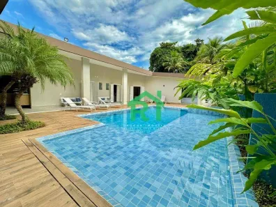 Casa de Condomínio com 6 Quartos à venda, 470m² no Balneário Praia do Pernambuco, Guarujá