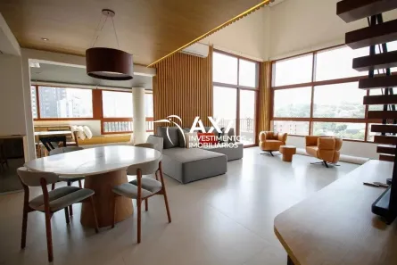 Apartamento com 3 Quartos para alugar, 196m² no Jardim das Bandeiras, São Paulo