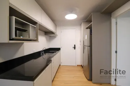 Apartamento com 1 Quarto para alugar, 29m² no Centro, Curitiba