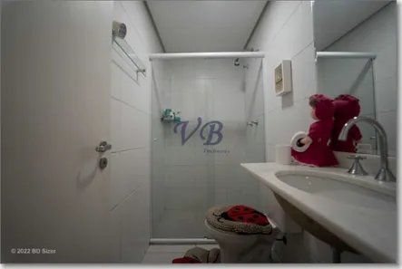 Apartamento com 3 Quartos à venda, 67m² no Vila Homero Thon, Santo André