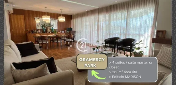Apartamento com 4 Quartos à venda, 260m² no Alphaville Empresarial, Barueri